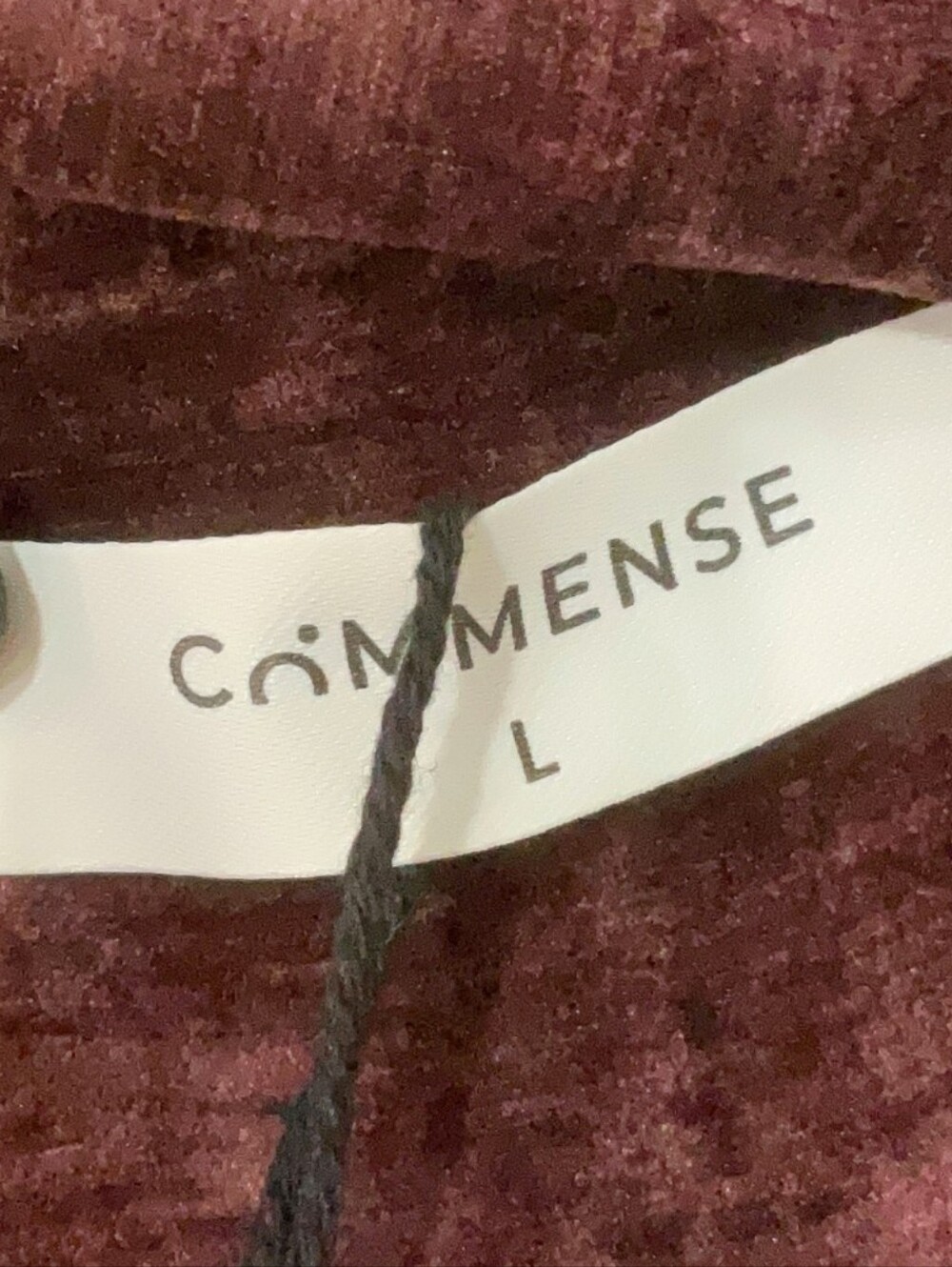 NWT COMMENSE | Velvet Blazer - Picture 3 of 9